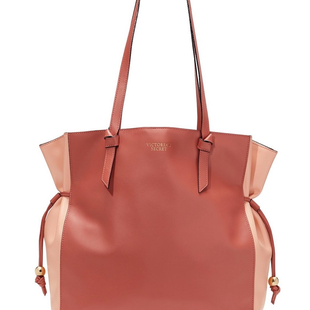 Victoria's Secret Pink Tote Bag with Expandable Design